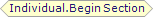 Begins individual content